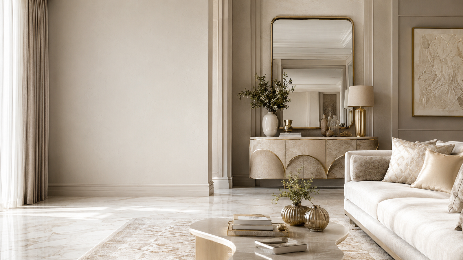 Living room design